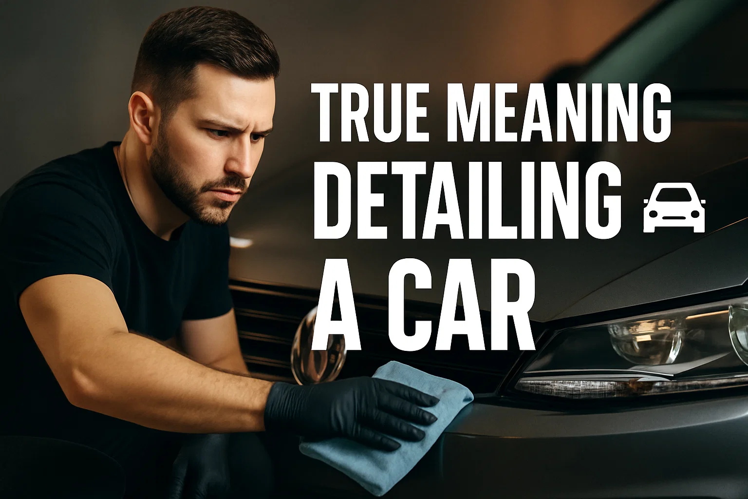 True Meaning of Detailing a Car
