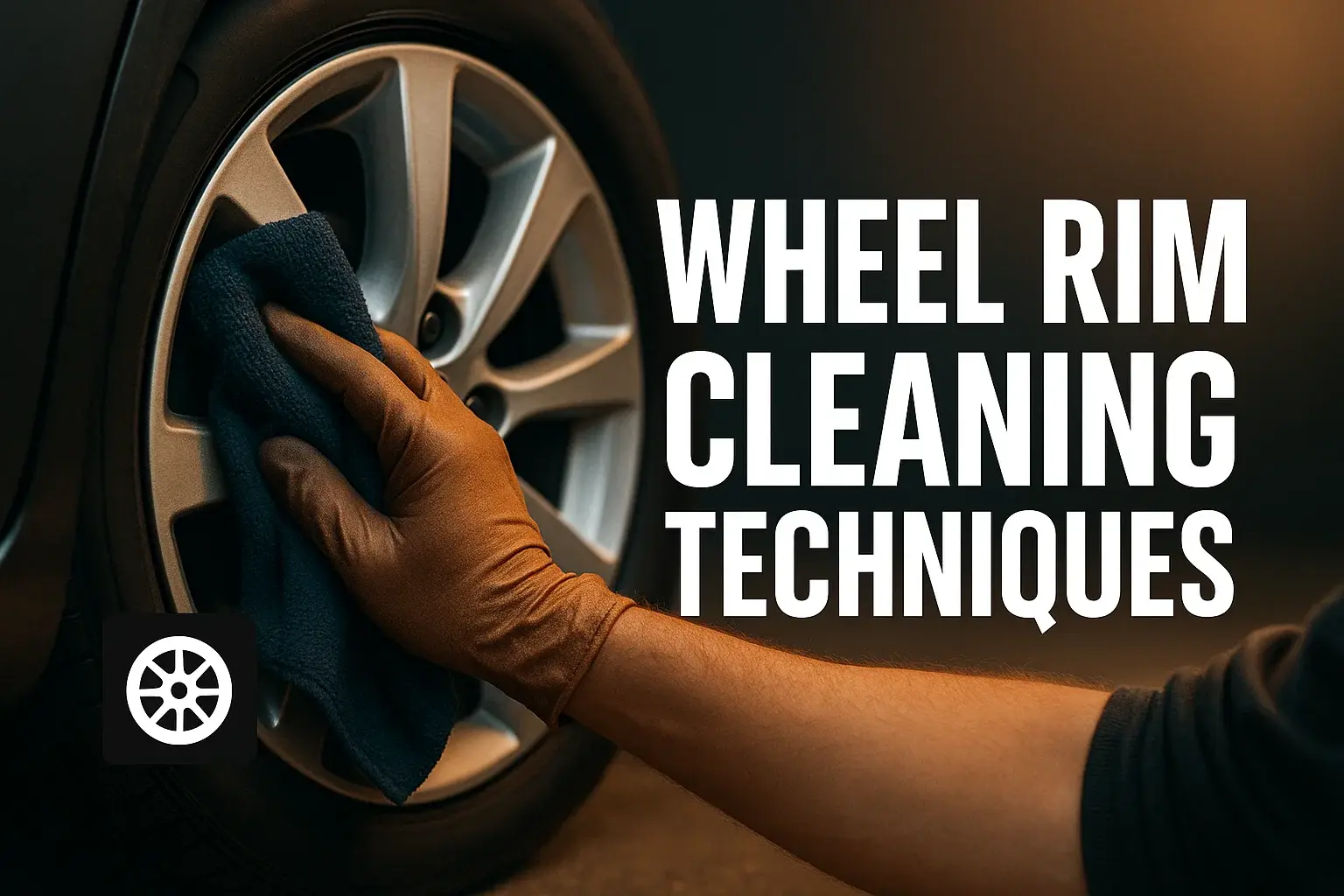 Wheel rim cleaning techniques