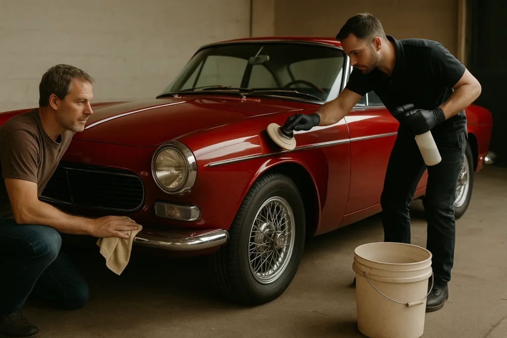 Classic Car Detailing: DIY vs. Professional Services