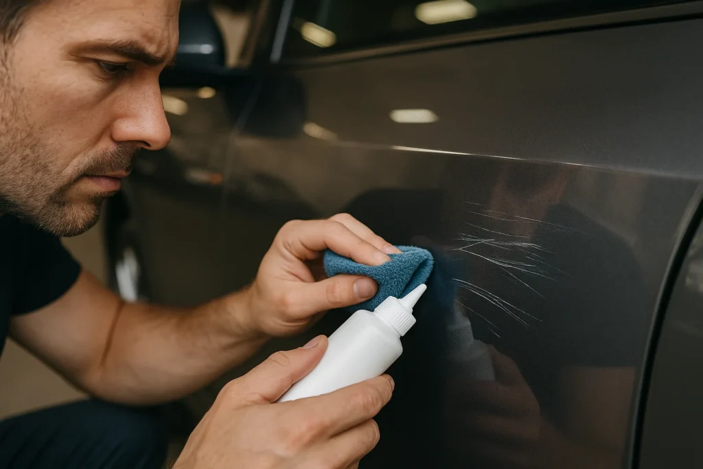 How Car Detailing Deals with Scratches