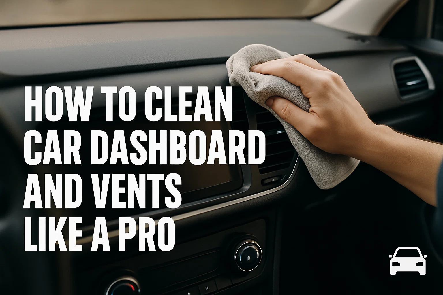 How to Clean Car Dashboard and Vents Like a Pro