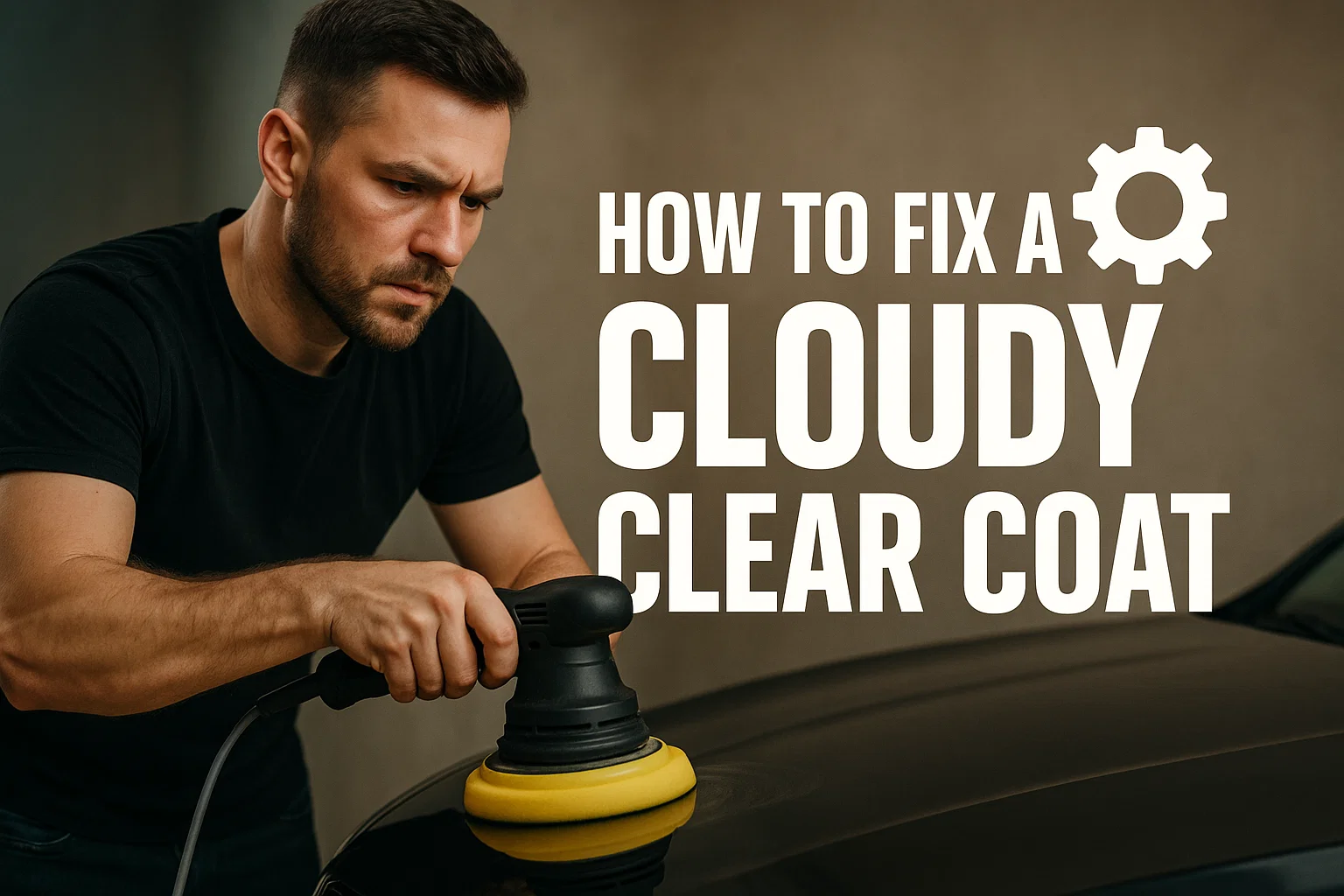 How to Fix a Cloudy Clear Coat