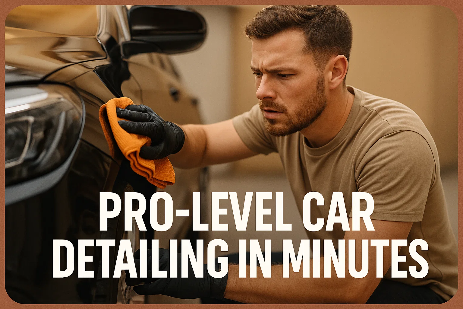 Pro Level Car Detailing in Minutes