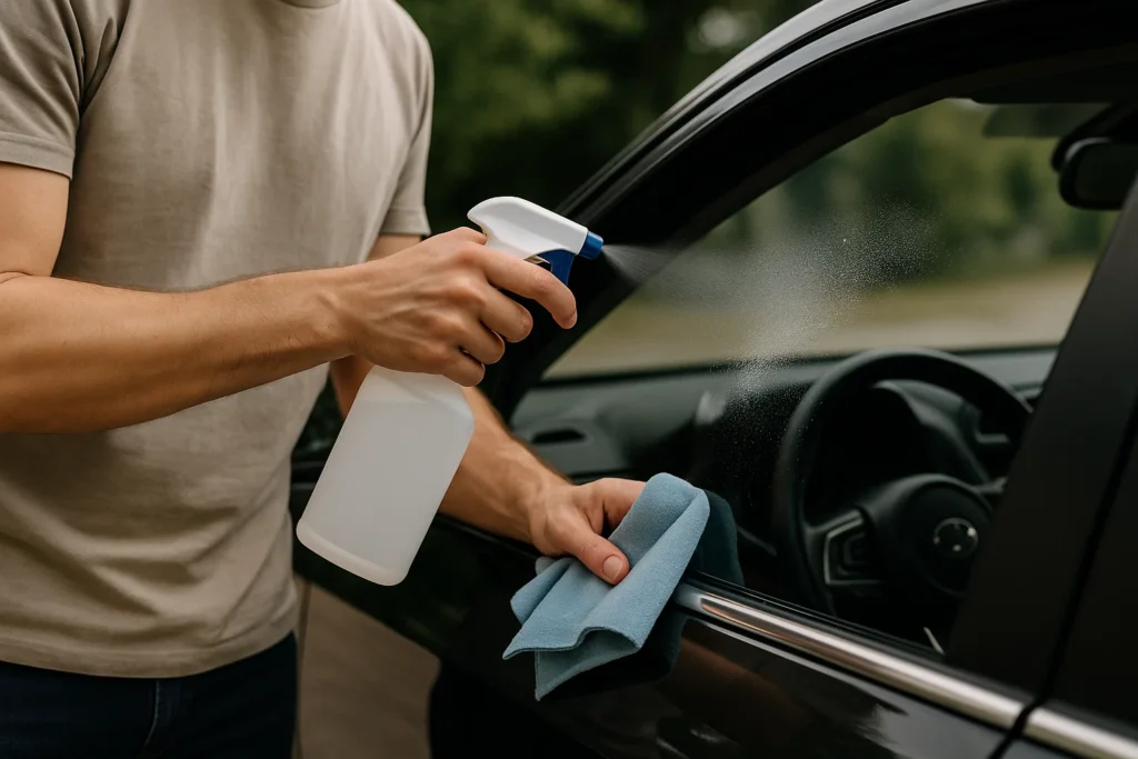 Pro Way of Cleaning Car Windows
