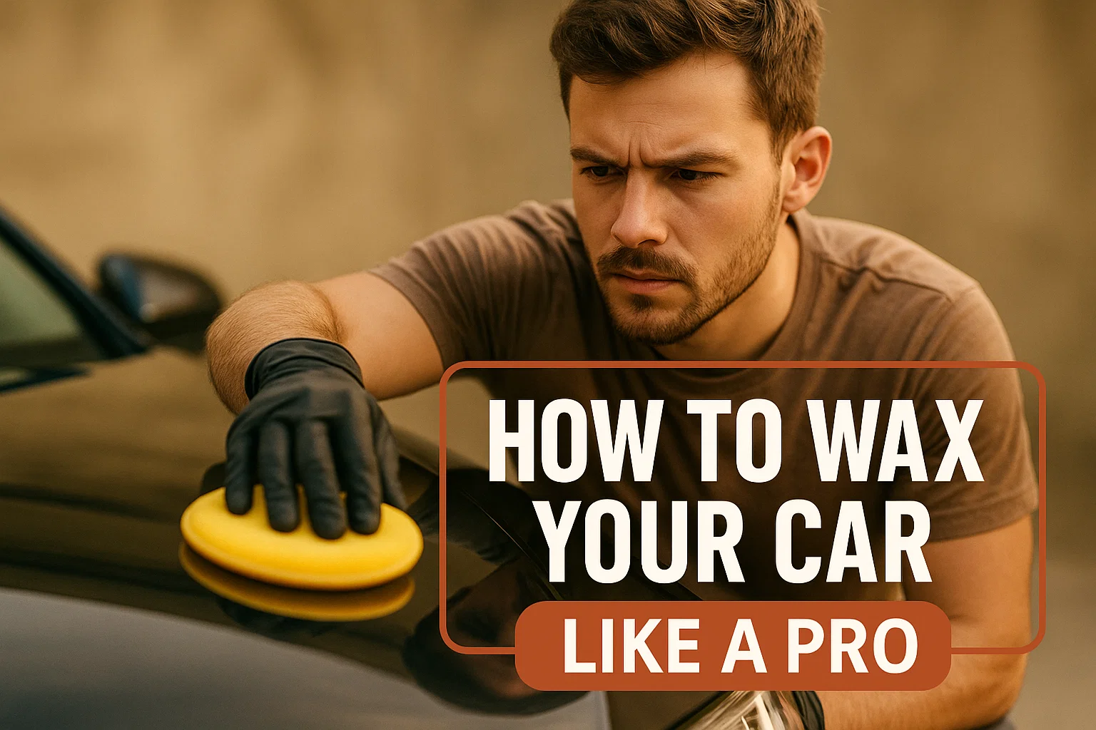 how to wax a car like a pro