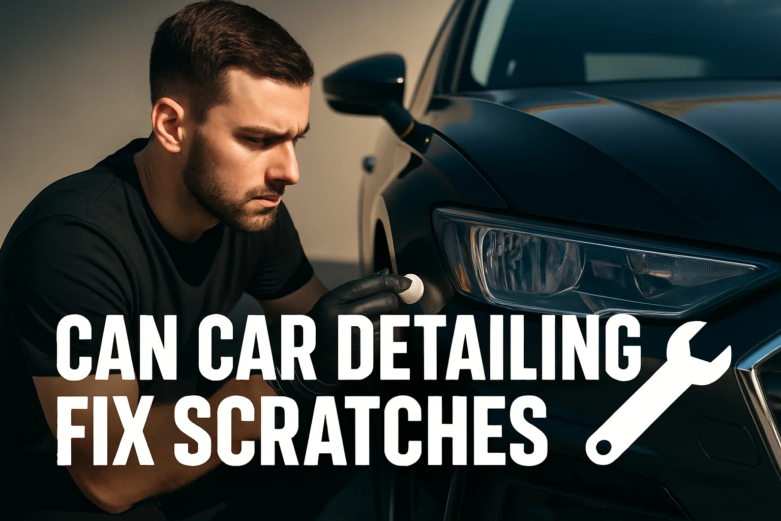 Can Car Detailing Fix Scratches
