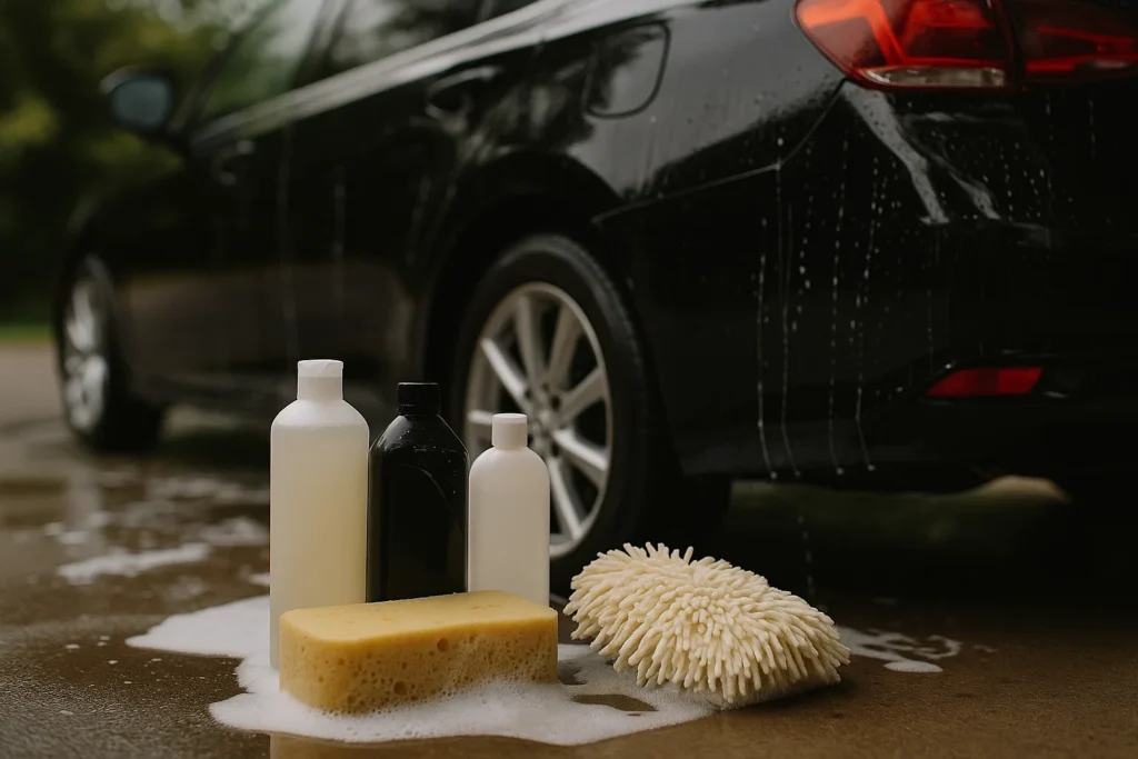 best Car Soaps and Washing Products for Black Cars