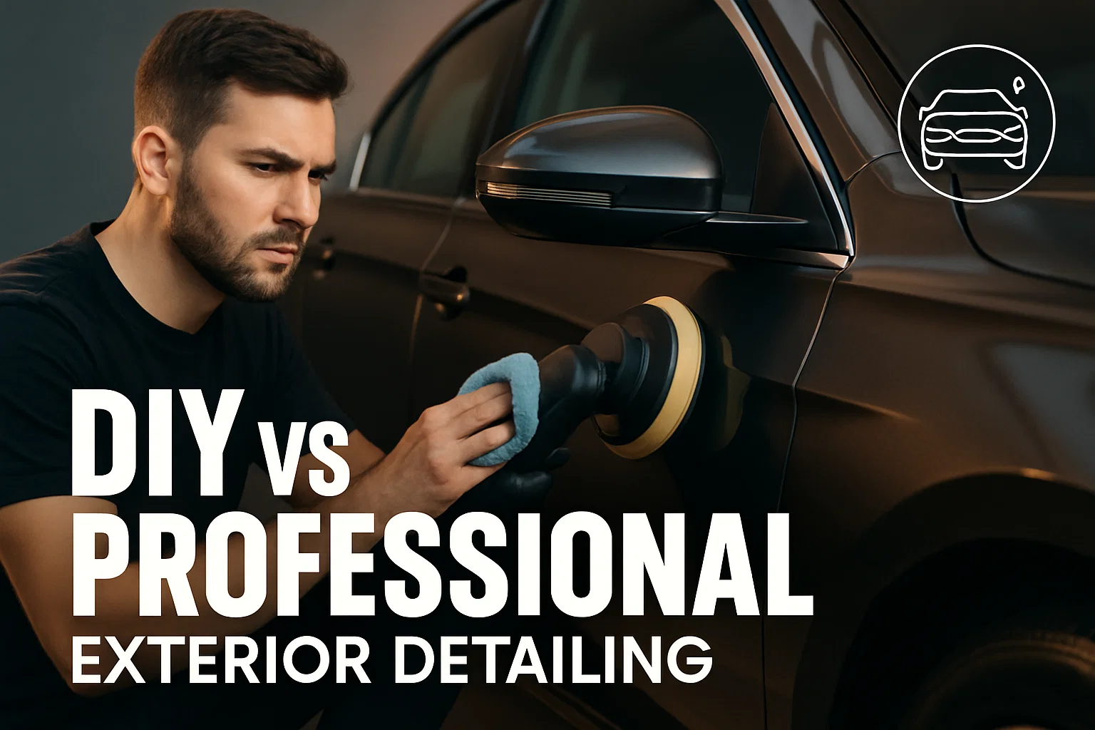DIY vs professional exterior detailing