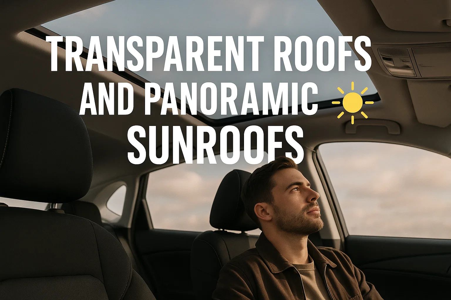 Detail Transparent Roofs and Panoramic Sunroofs
