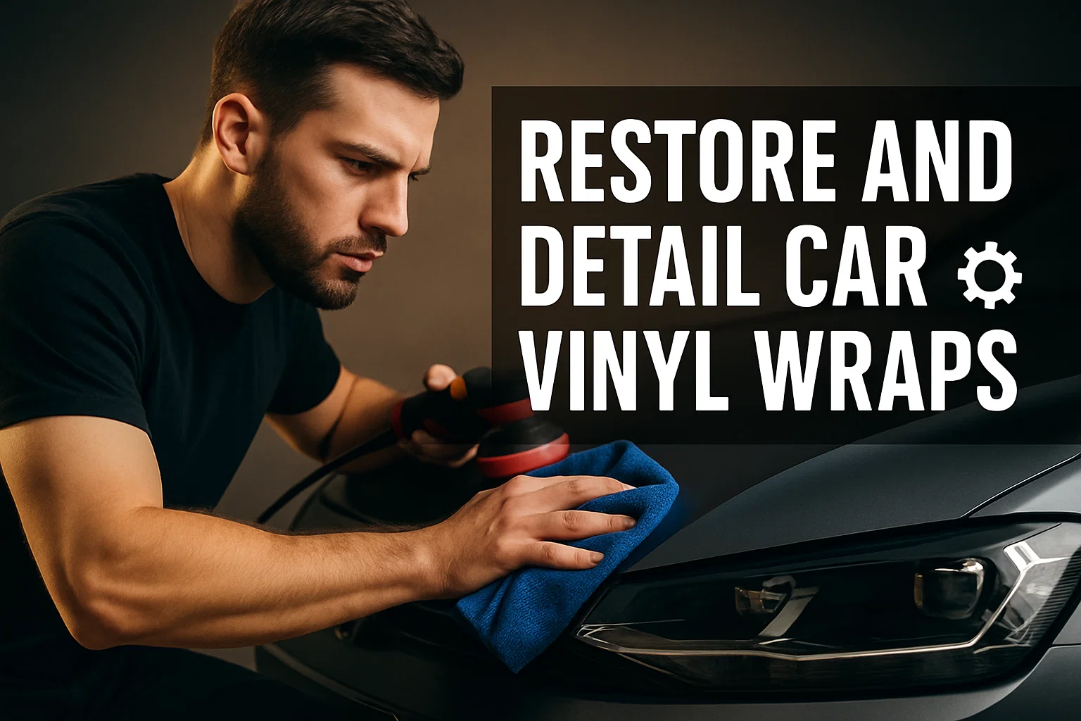 Restore and Detail Car Vinyl Wraps