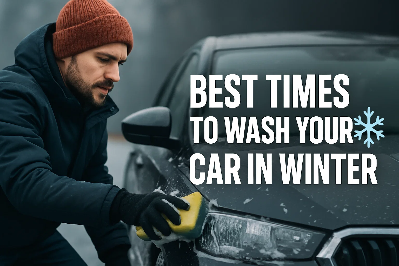 Best Times to Wash Your Car in Winter