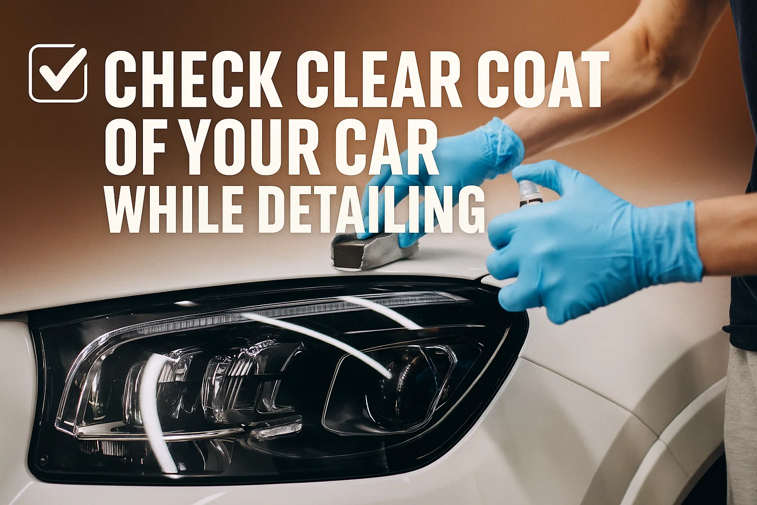 Check Clear Coat of your Car while Detailing