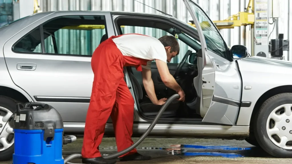 Deep Clean Fabric Car Seats