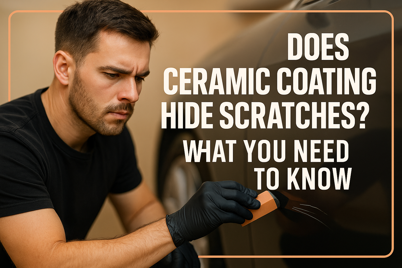 Does Ceramic Coating Hide Scratches?