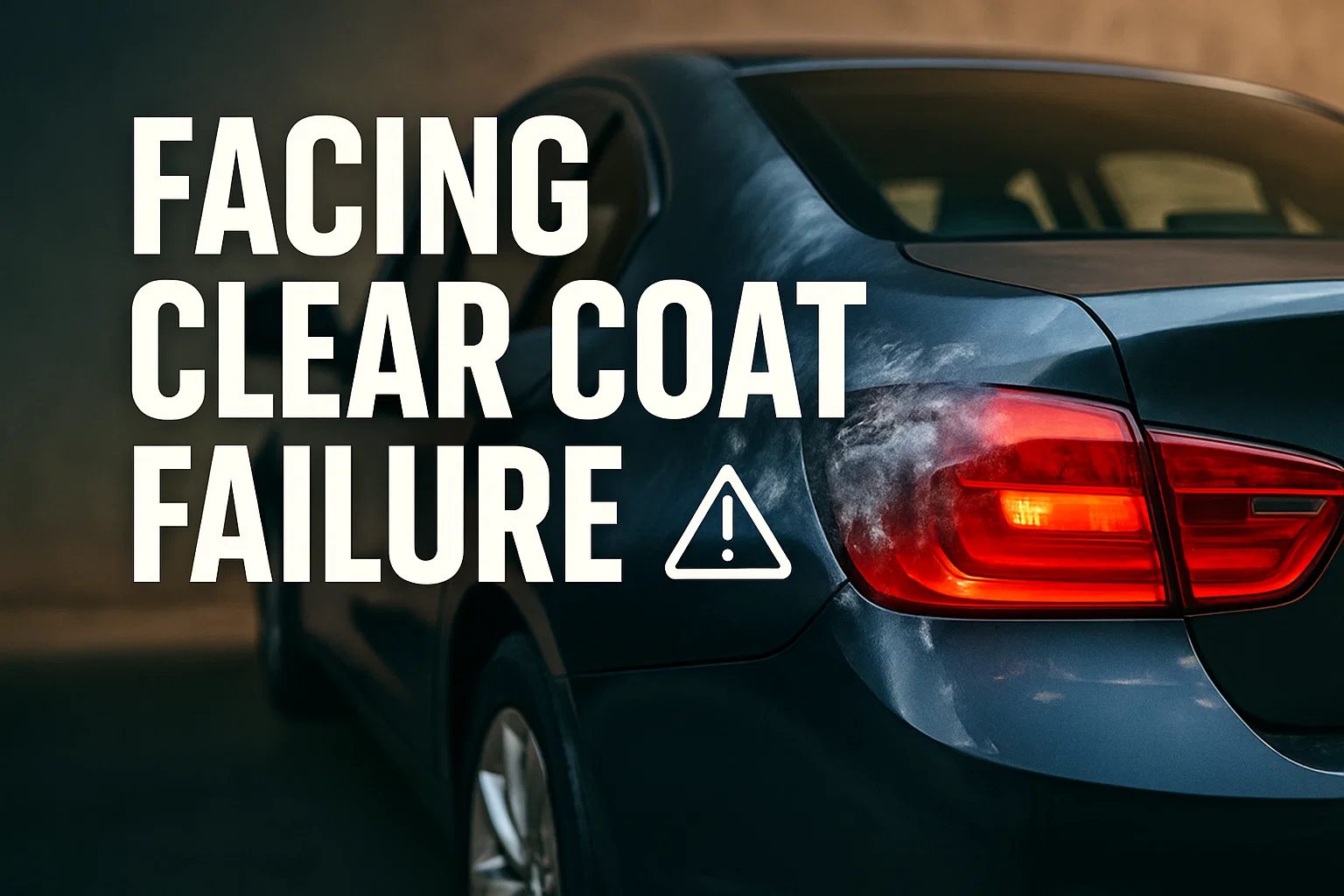 Facing Clear Coat Failure