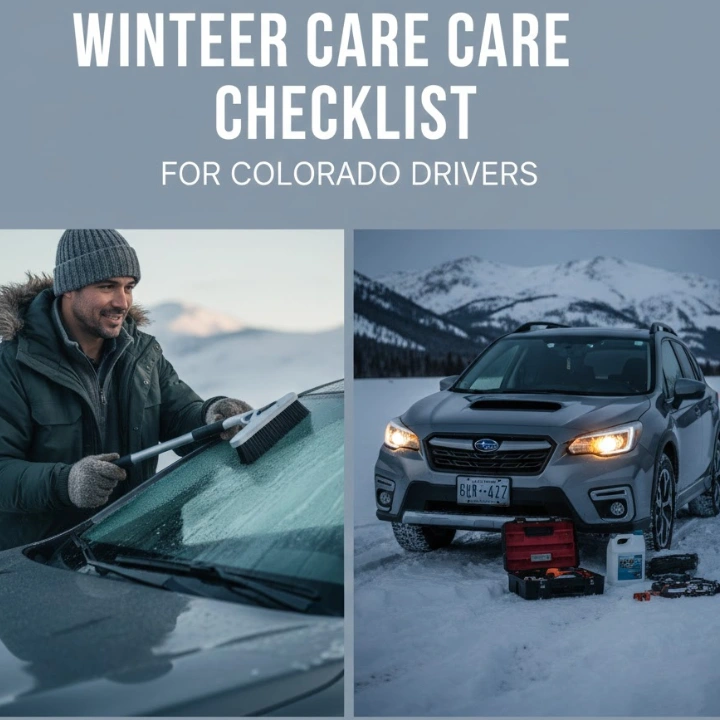 Winter Car Care Checklist for Colorado Drivers