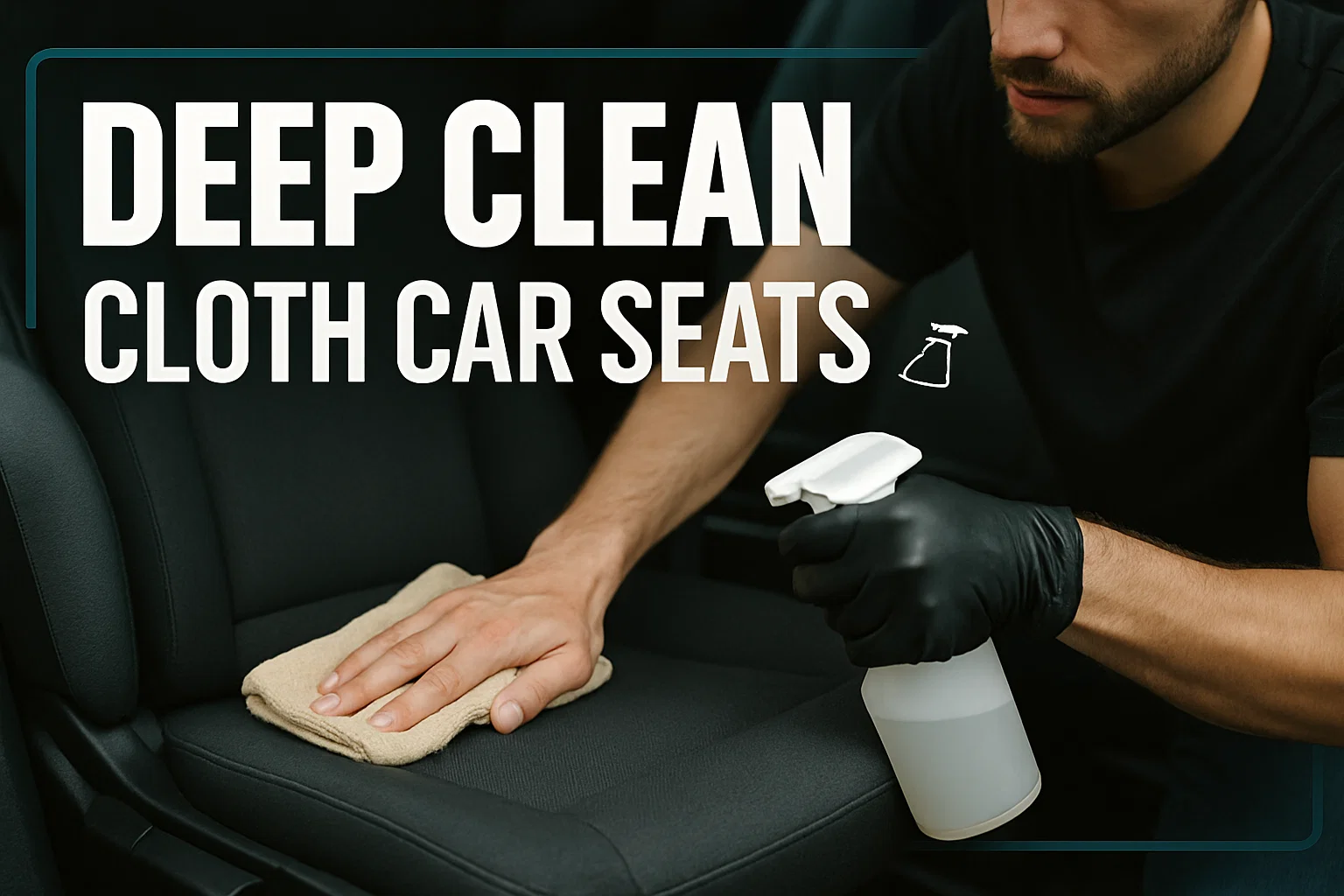 deep clean cloth car seats