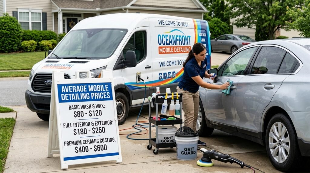 How Much Does Mobile Auto Detailing Usually Cost?