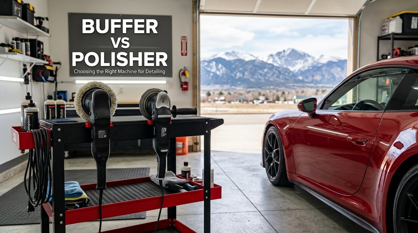 Buffer vs. Polisher: Which Should Longmont Car Owners Use?