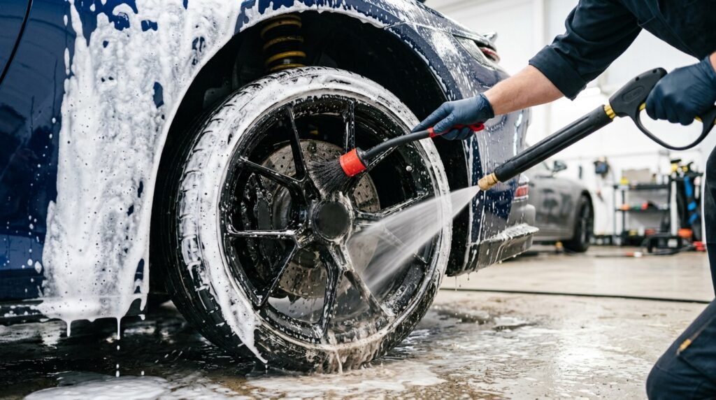 What About Wheel And Undercarriage Cleaning?