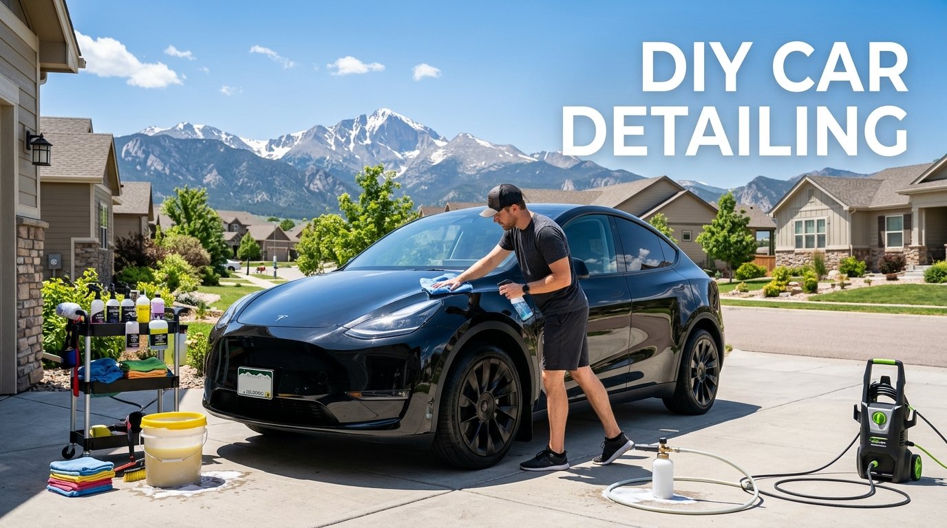 DIY Car Detailing in Longmont, CO: Complete At-Home Guide