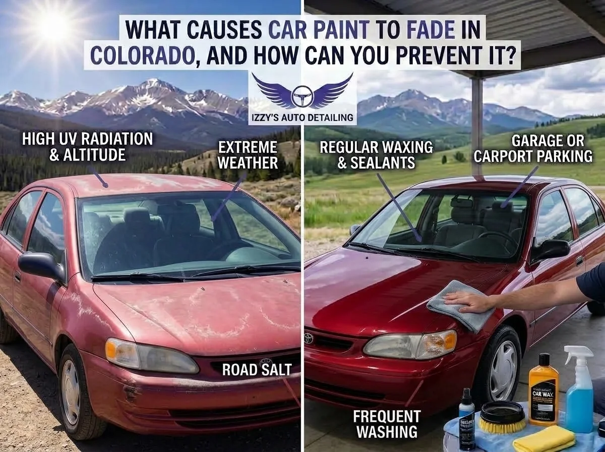 What Causes Car Paint to Fade in Colorado, and How Can You Prevent It